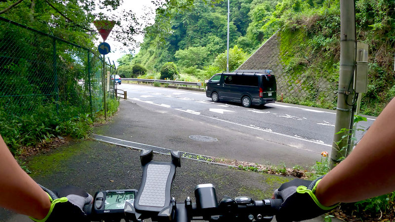 京都府道116号線東山付近自転車は走れますか