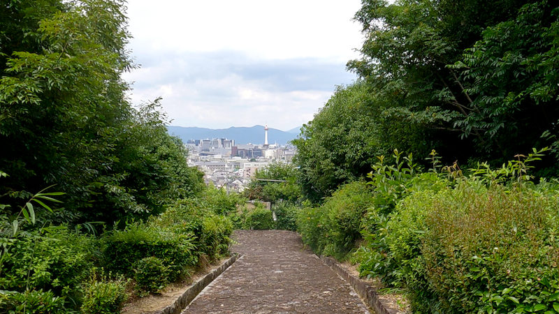 鳥戸野陵 景色