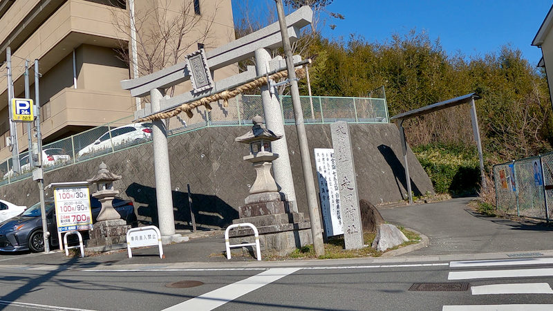 長岡京 走田神社 鳥居