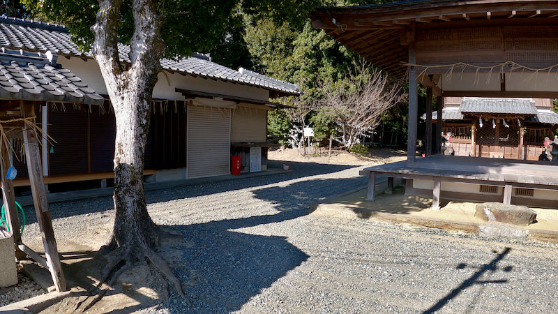 長岡京 走田神社 境内