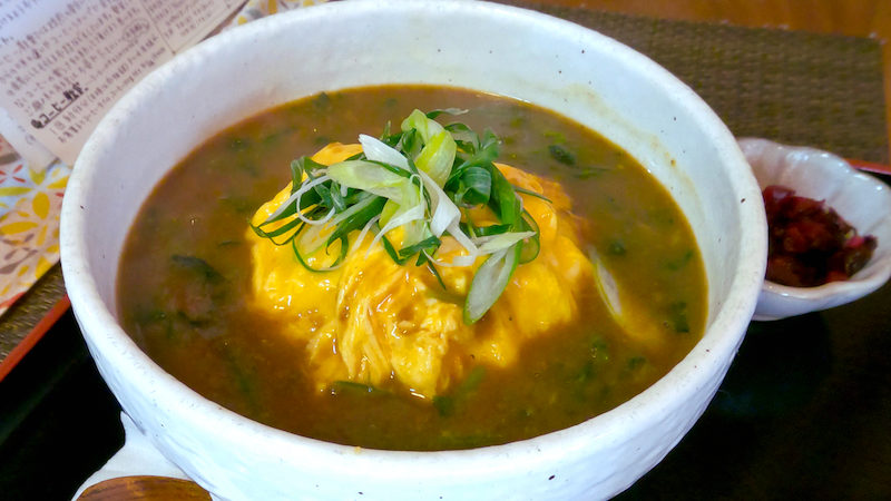 珈琲フラット。 ゆず香るオムカレー丼 1