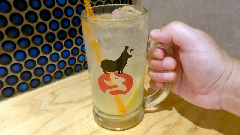 すし酒場 さしす 京都ヨドバシ 生姜レモンサワー